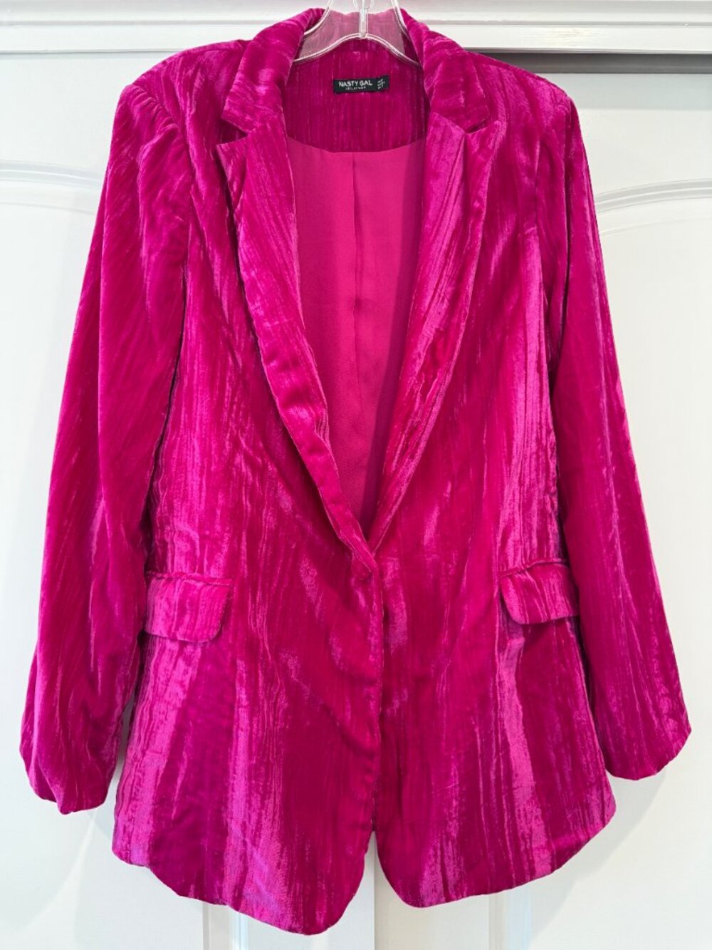 Nasty Gal Velvet Pant Suit - Picture 2 of 12